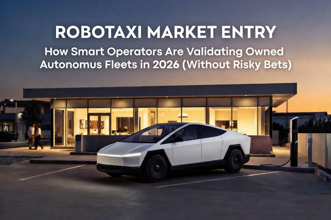 Robotaxi Market Entry: How Smart Operators Are Validating Owned Autonomous Fleets in 2026 (Without Risky Bets)