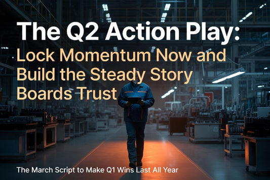 The Q2 Action Play: Lock Momentum Now and Build the Steady Story Boards Trust